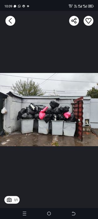 Вывоз мусора снега хлам мебель