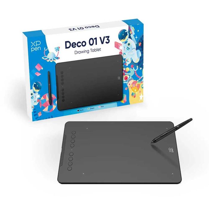 Новинка ! Графический Планшет Xp-pen Deco 01 V3 + Пленка + Перчатка