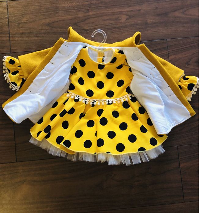 Set costumas botez fetite