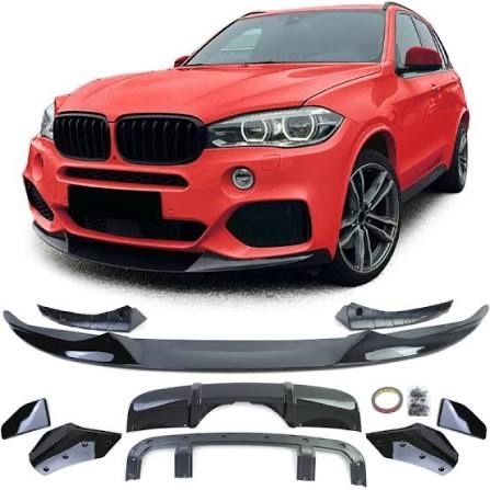 Pachet prelungiri bara fata praguri difuzor   BMW F15 X5  sau X6 F16