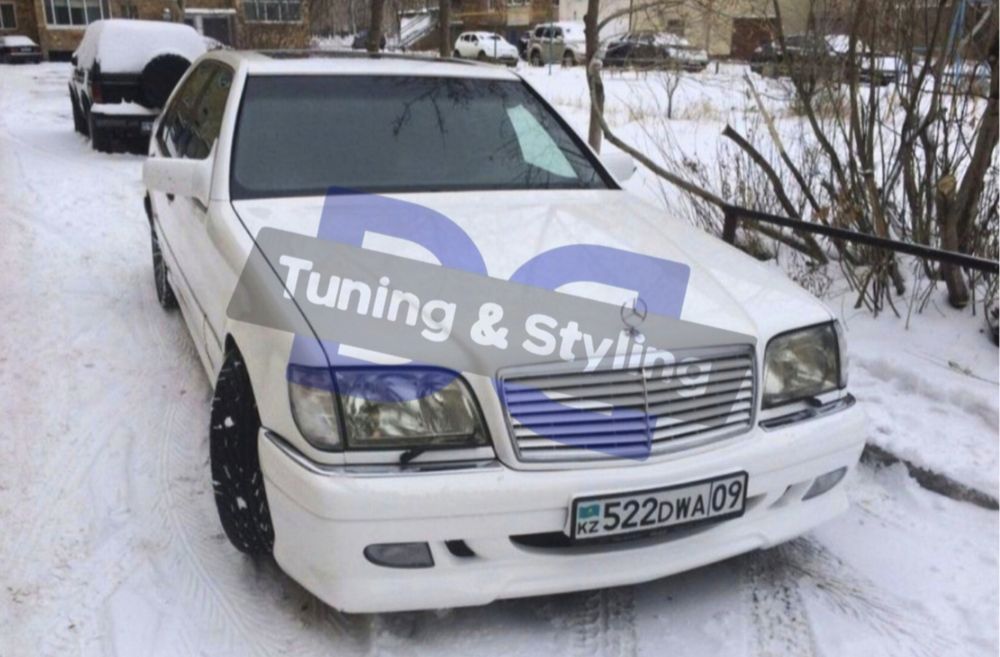 Пороги Бампер Мерседес w140