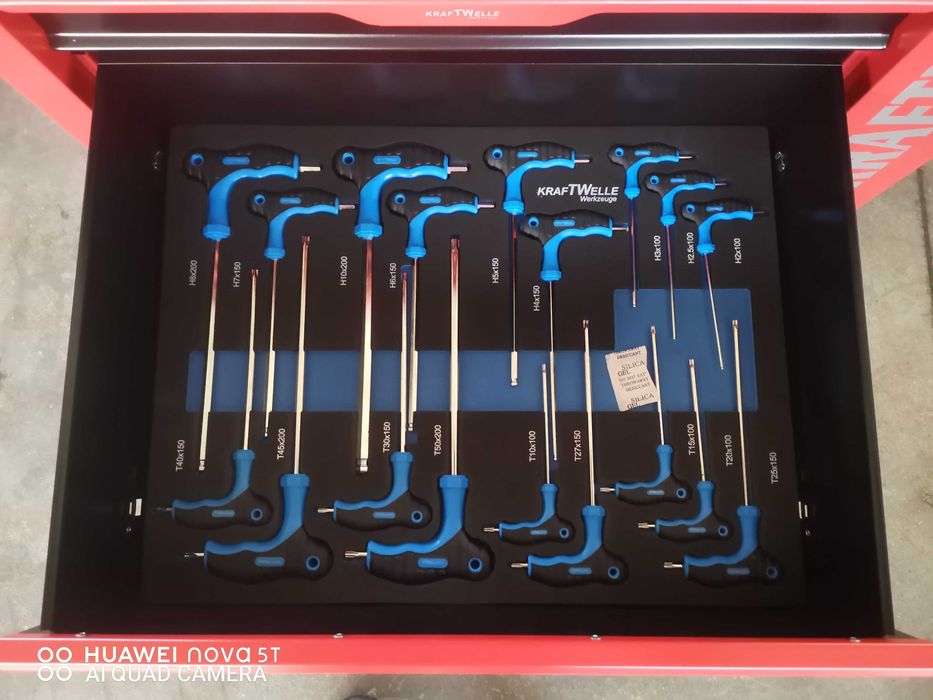 Dulap scule profesionale NOU  7 sertare KRAFTWELLE 05