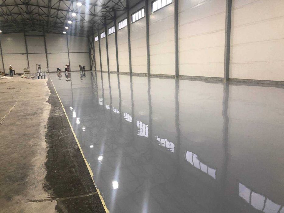 Полиуретановый наливной пол, с гарантией. производство Турция.