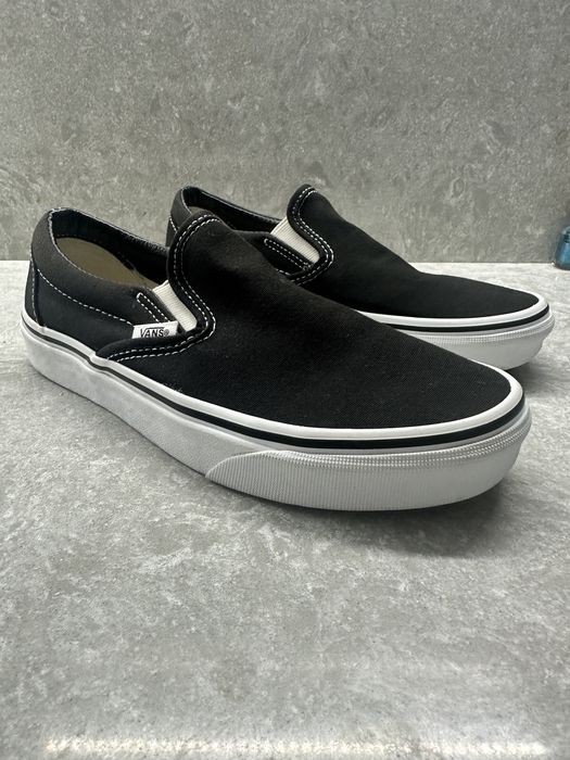 Vans clasic slip-on negri
