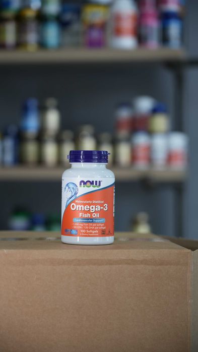 Now Omega-3, 100 softgels