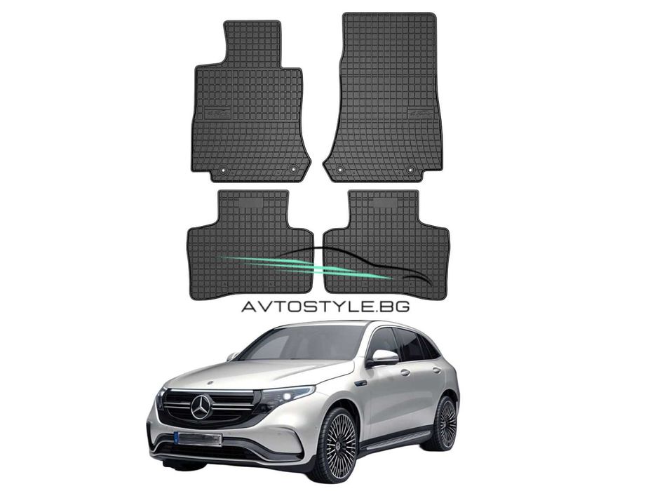 Гумени стелки зa Mercedes EQC след 2019 г., Frogum  - El Toro