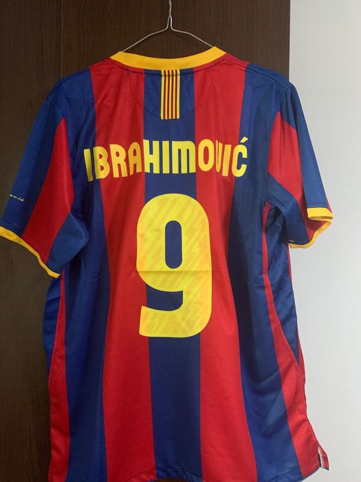 Tricou fotbal FC Barcelona-Zlatan Ibrahimovic