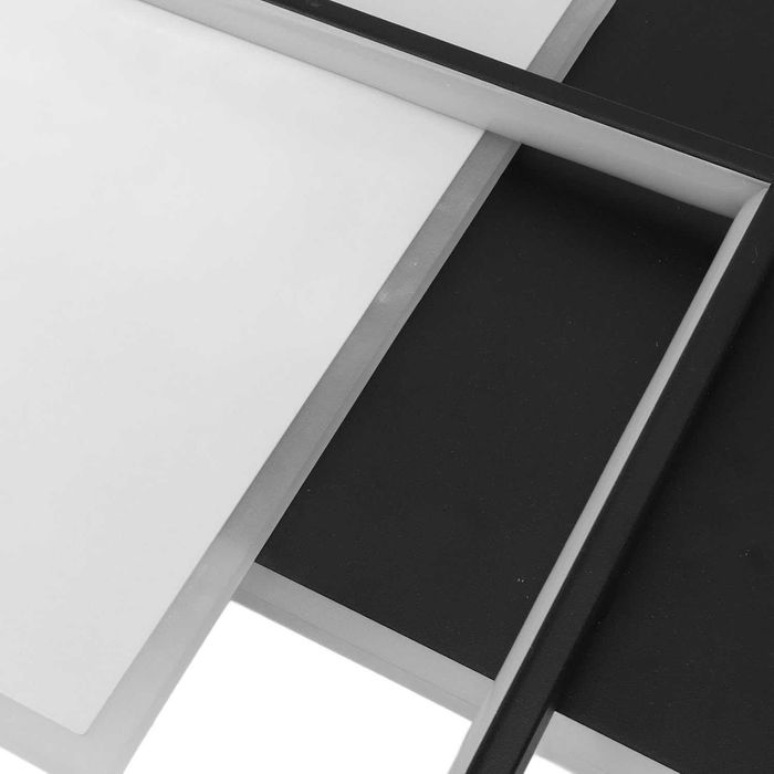 Модерна ЛЕД LED таванна лампа, полилей 3 цвята дистанционно 217