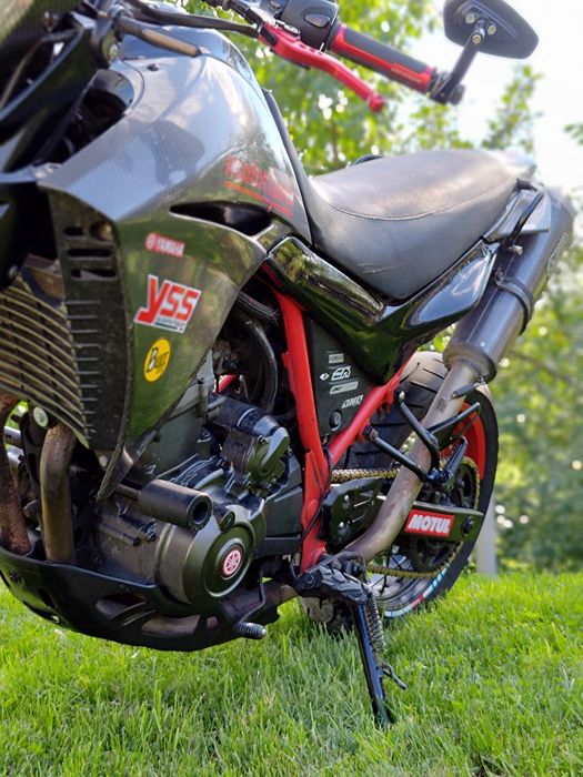 Yamaha XT 660 X Carbon legala A2 Supemoto 2005