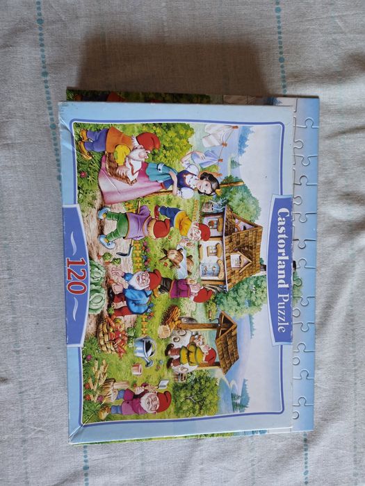 4 пъзела за общо 5 евро Ravensburger и Disney, 3D, за момиче за 6+ и 7+ години