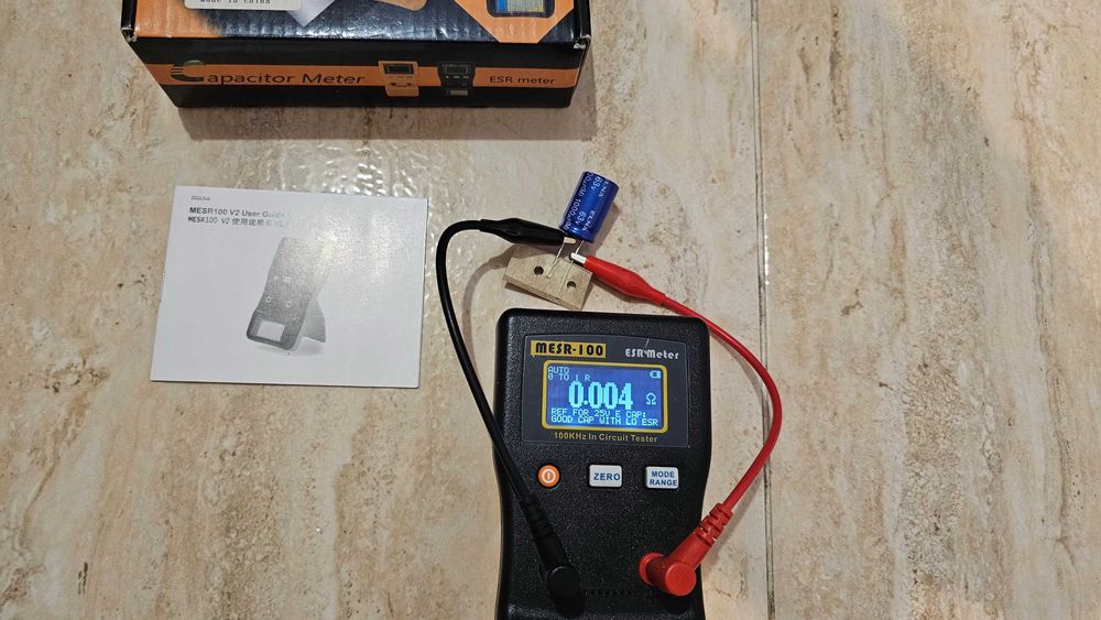 ESR Metru MESR-100 Professional ESR Meter 100 KHz