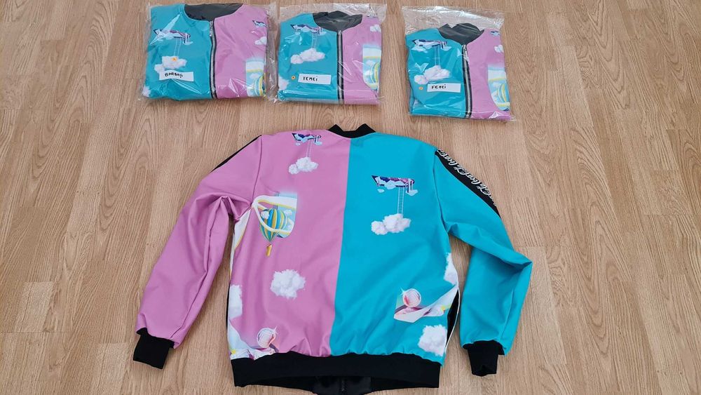 Jacheta personalizata unisex dreamworld nou sigilata