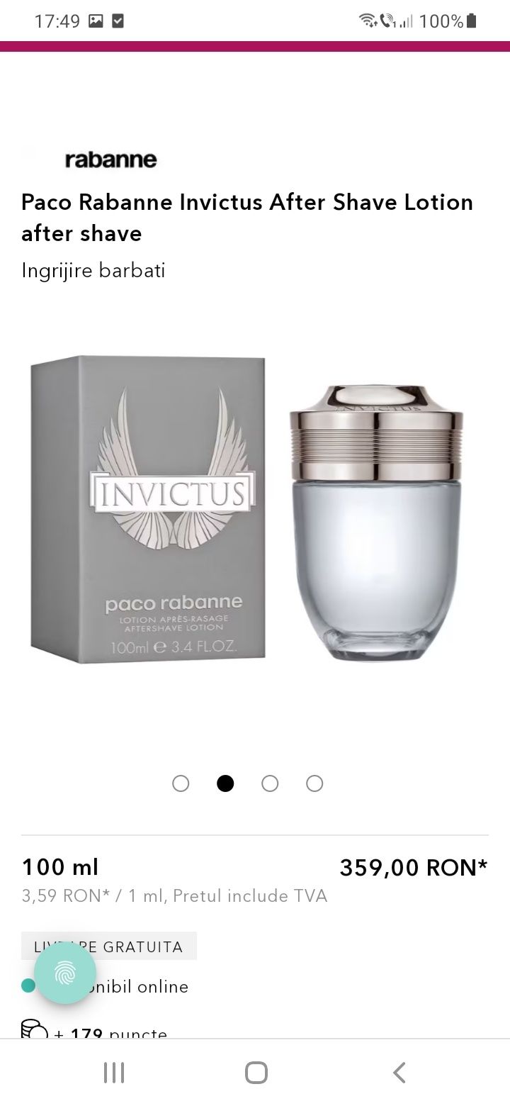 Invictus oferta best sale