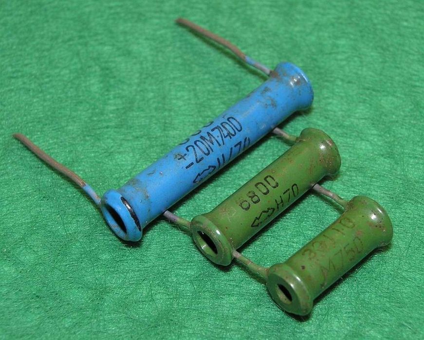 трубчатые конденсаторы ссср кт и др.