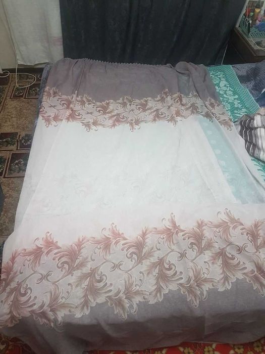 Шторы и тюль 7.5 6м и 5м