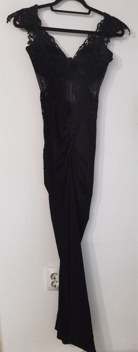 Rochie lunga cu trena Chantall