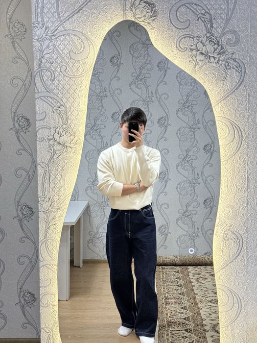 Молочный свитер от ZARA