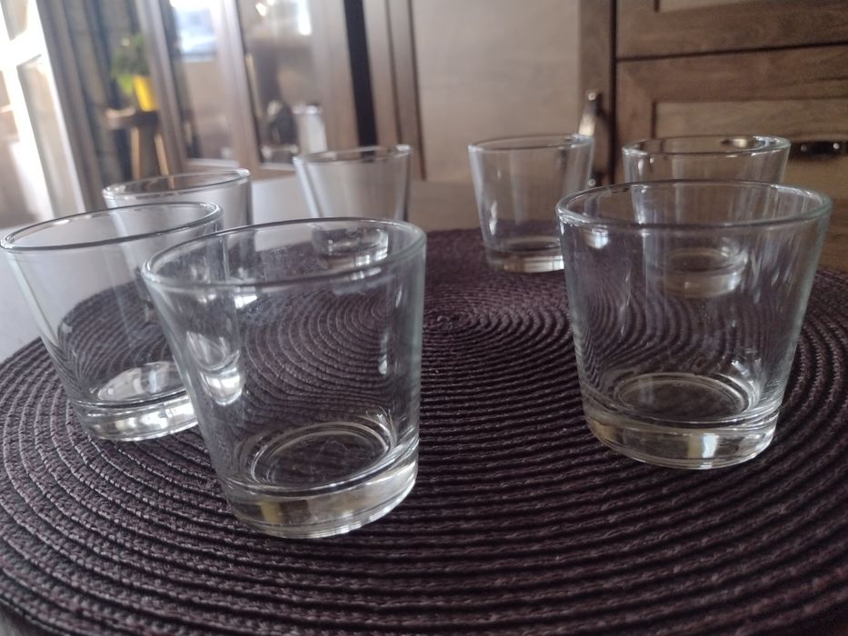 Нови чаши  7 бр.за ракия ,бренди или шотове.
