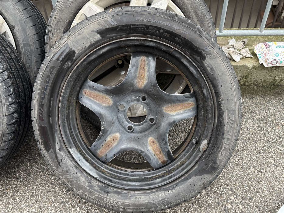 Clio 5`Джанти с Гуми 16 4x100/6.5J/ET37/Fulda EcoControl HP2/Dot 4623