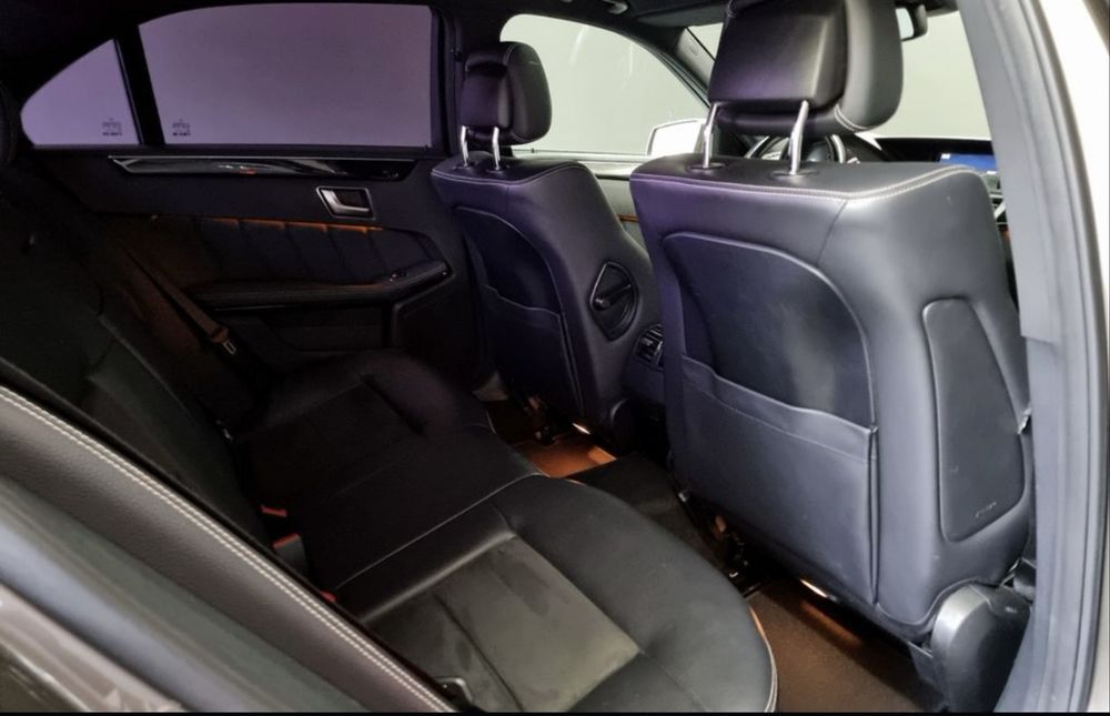 Interior Scaune Banchete AMG E class W212 Piele + Catifea cu incalzire