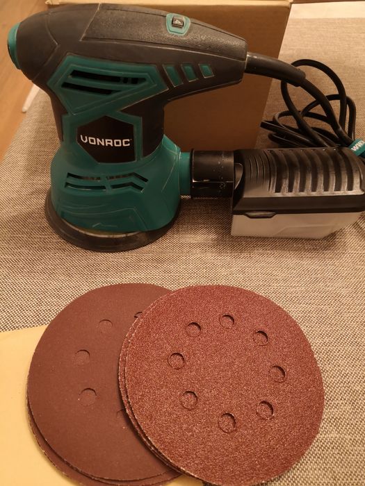 VONROC Șlefuitor orbital cu excentric 300W