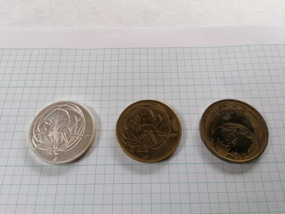 МОНЕТИ, юбилейни България и други, от...