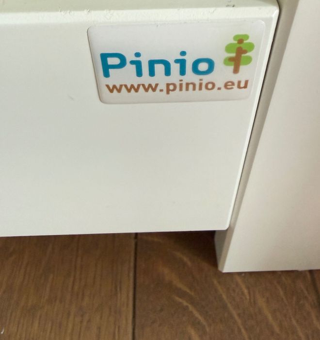 Biblioteca pentru copii Marsilia Pinio - MDF, culoare alb, tema marina