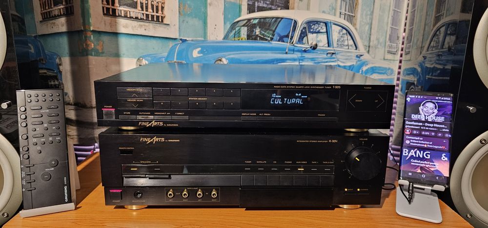 Grundig Fine Arts A 904 amplificator statie sau T 905 tuner radio RDS