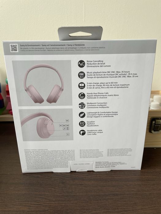 Безжични слушалки SONY WH-CH720N