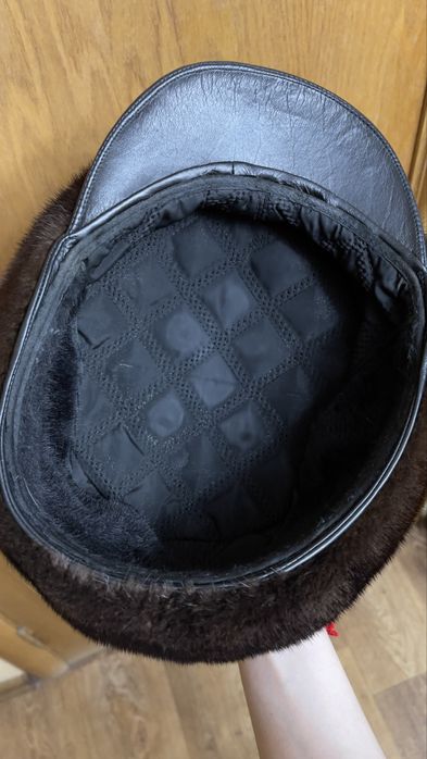 Шапка норковая мужская