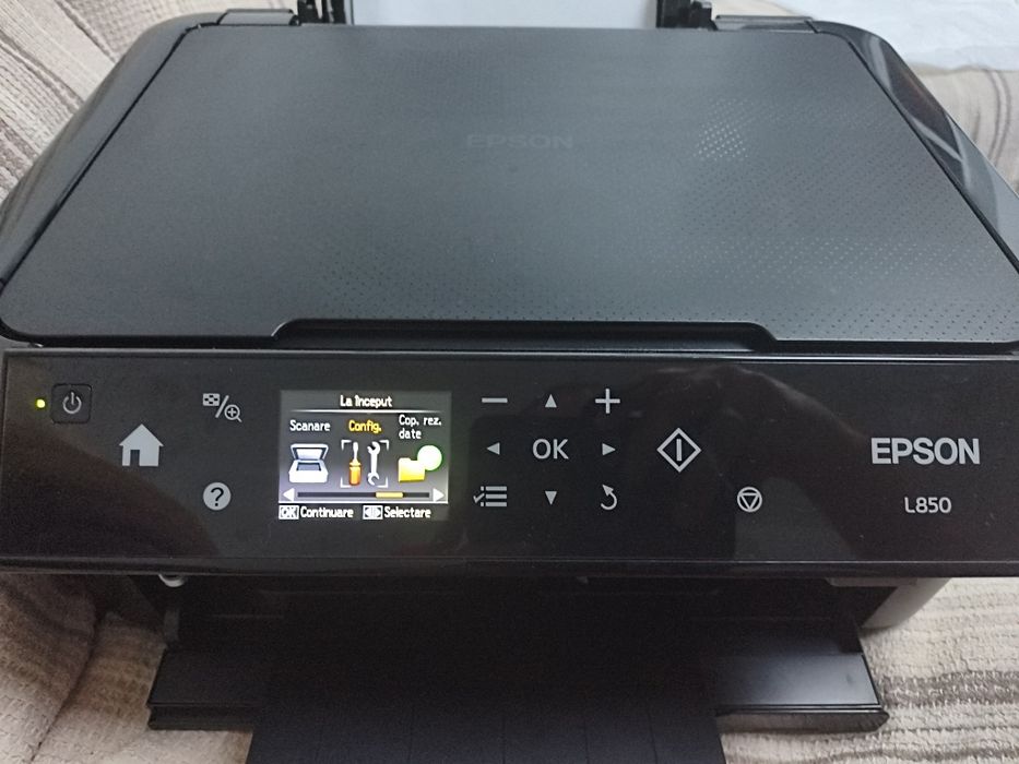Epson L850 – imprimantă foto multifuncțională cu sistem CISS, 6 culori