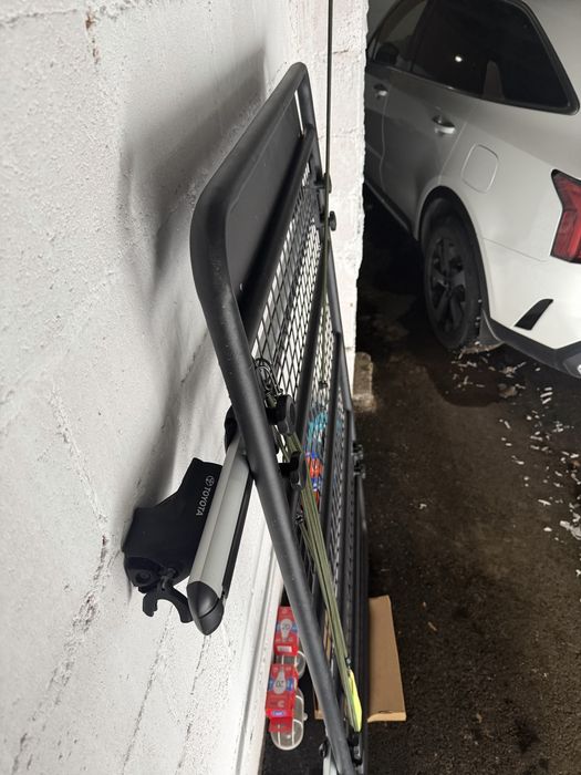 Багажник с рейлингами на Prado