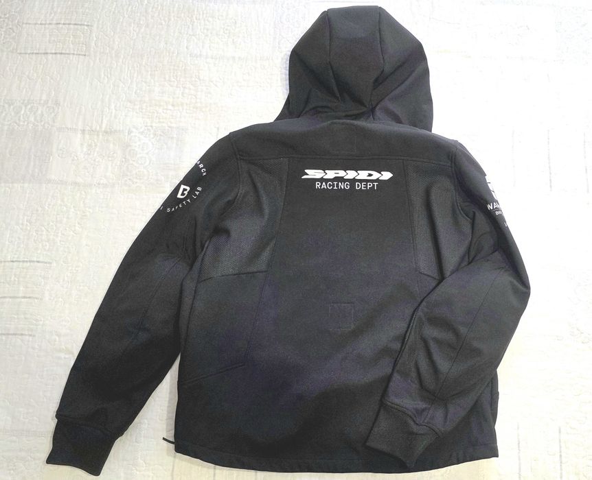 Мото Яке spidi hoodie armor evo fluo