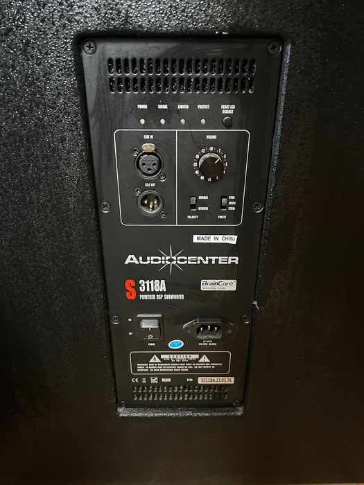 Активни колони 12 инча Electro voice и активна бас каса Audiocenter