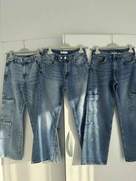 Дънки Zara и НМ Ръст 164