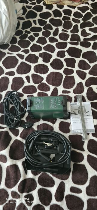 Acest aparat este un invertor de sudură Parkside PISG 120 D5 cu o putere de 120 Amperi.