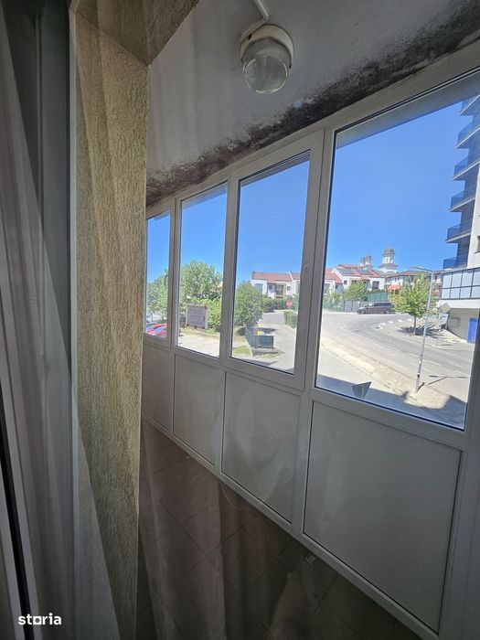 2 Camere, 1 bucatarie, Finisat, Mobilat cu CF, terasa inchisa de 10 mp