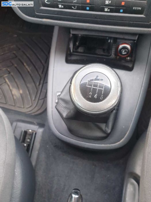 Nuca cu Manson Piele Maneta Schimbator Viteze 6 Trepte Volkswagen Sharan 2001 - 2010 [C0498]