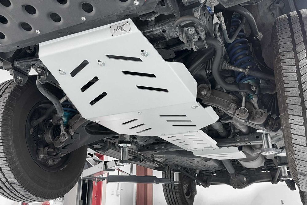 Защита картера двигателя и КПП BMS Toyota LC200,  Lexus 570 сталь 3мм