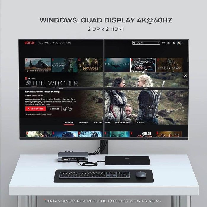 Докинг станция Satechi Thunderbolt 4 Multimedia Pro Dock