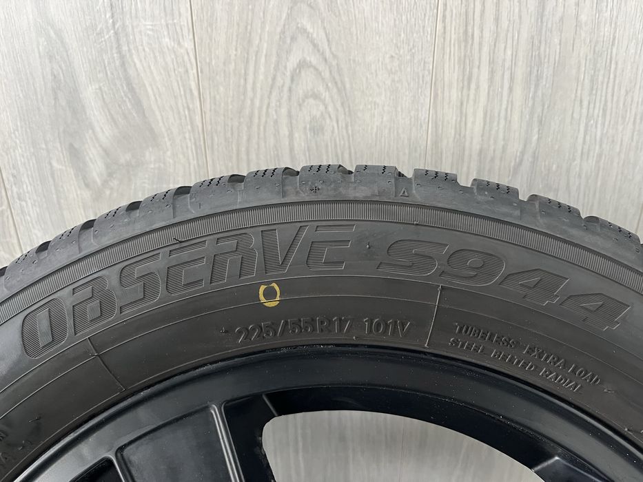 Джанти 17 цола 5х114,3 за Мазда 6 със зимни гуми 225/55/17