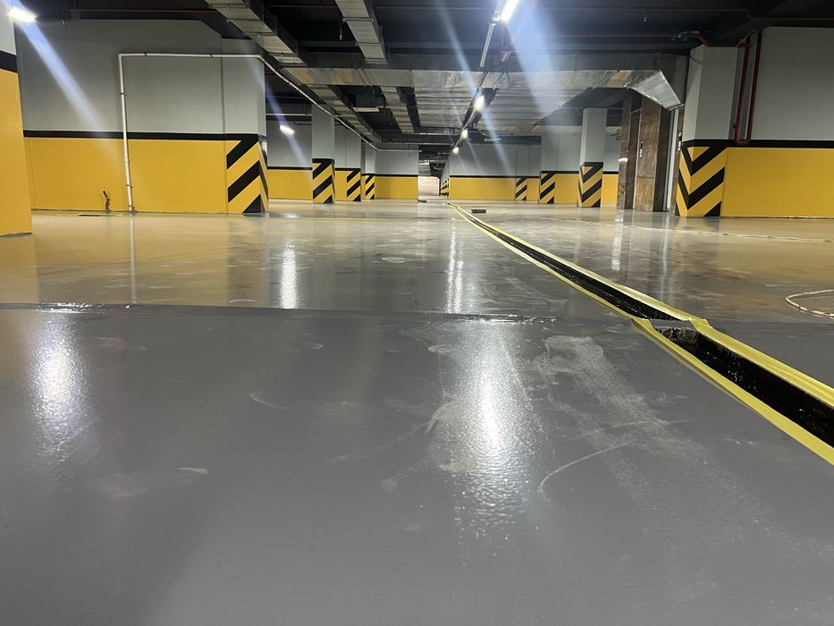 Полимер полуритан Эпоксидная грунтовка бетон ALEM 100