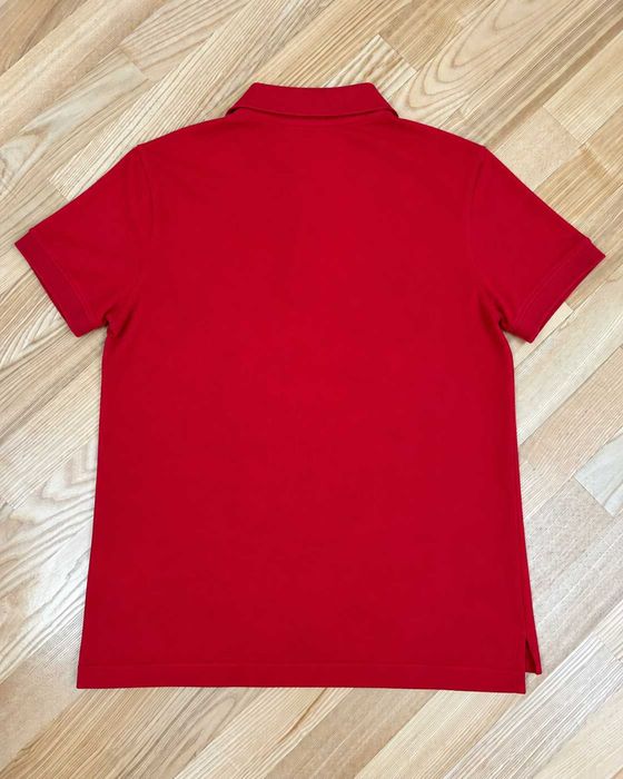 Tricou Massimo Dutti Polo Bărbați Roșu 100% Bumbac – Mărimea M
