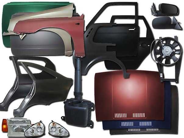 Кузовные детали, бампера в цвет для всех марок ВАЗ: 1 500 тг. - Ходовая ...