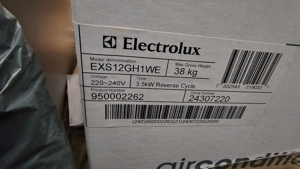 Aer conditionat Electrolux 12000btu nou