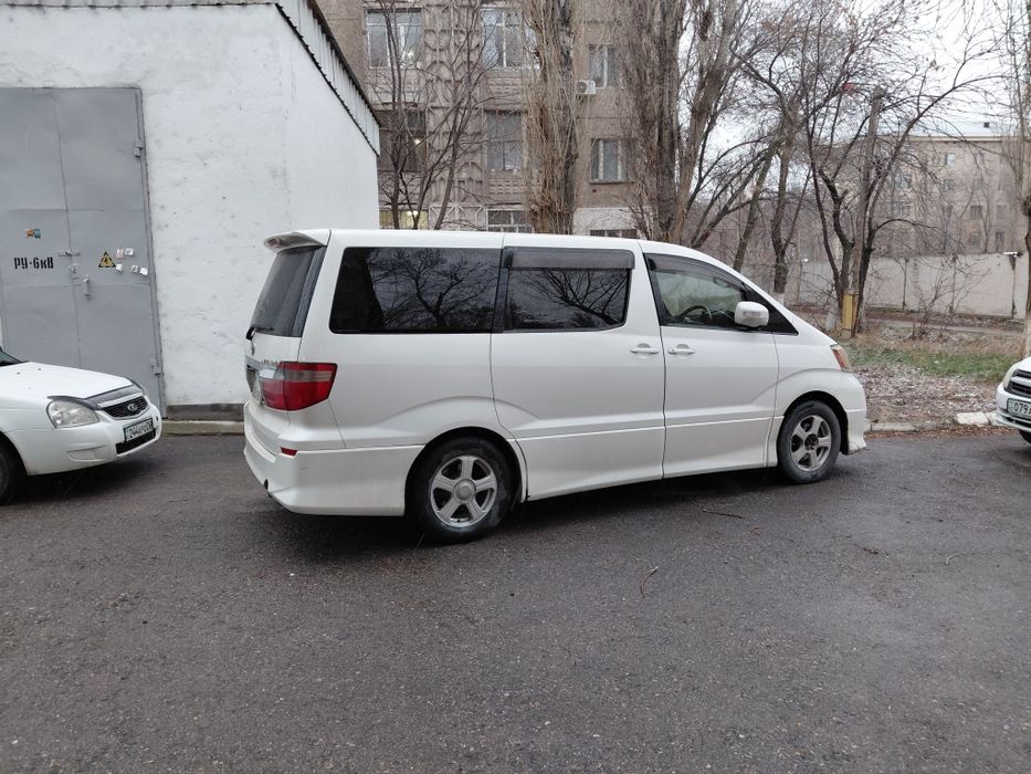 Альфард в ОТС, родной окрас