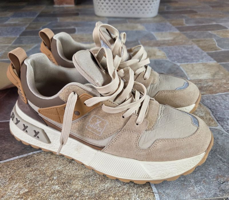 Sneakerși / Adidași bărbați GRYXX (Mărimea 44) – Piele naturală + Textil / Cu garanție și cutie