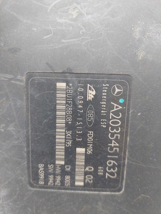 ABS блок,помпа А2035451632 за  Mercedes-Benz C-Class - W203
