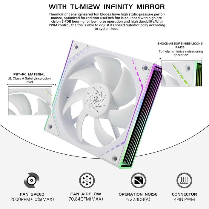 Cooler Lichid CPU AIO Thermalright Frozen Infinity 360 ARGB,pentru Desktop Ventilatoare PWM 2000RPM,AMD AM4 AM5 Intel LGA1150 1151 1200 2011 1700 1851