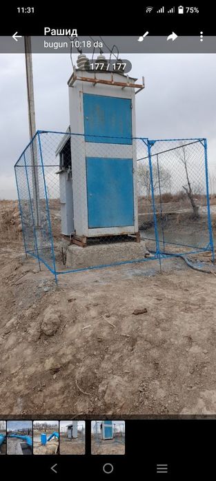 Насос 50 квт эл двиг. ТРАНСФОРМАТОР янги
